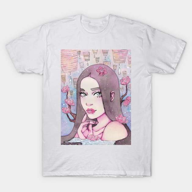 Sakura T-Shirt by bukkbianka